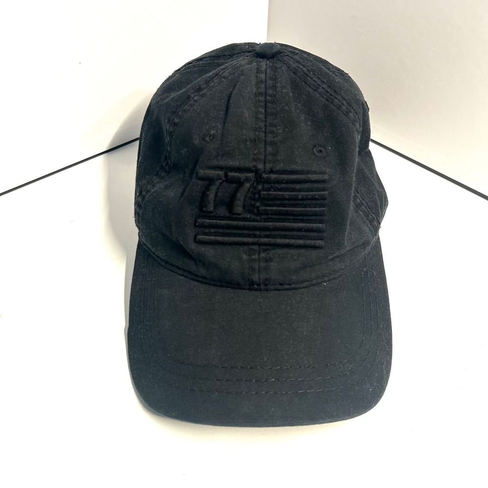 American Eagle Women's Black 77 Flag Baseball Cap